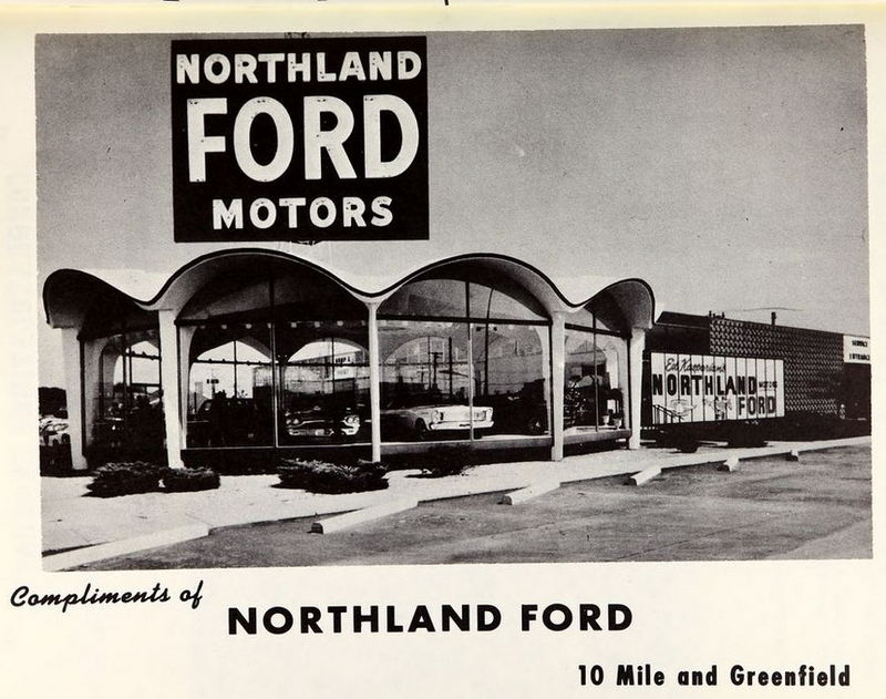 Mel Farr Ford (Northland Ford) - From Southfield High School Yearbook 1960S
